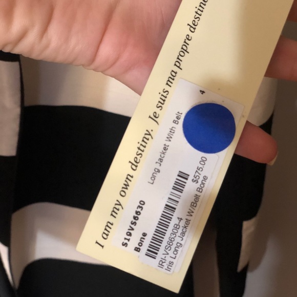 NWT Iris Setlakwe Long Jacket w/ Belt - Picture 6 of 7